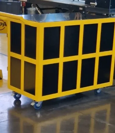 Habillage et protection de machines industrielles à Valence, Livron-sur-Drôme, Abilis Chaudronnerie