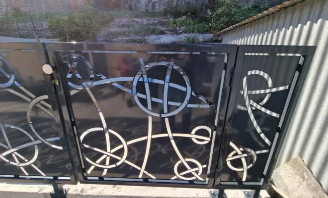 Fabrication d'une barrière de protection de piscine en métal à Privas